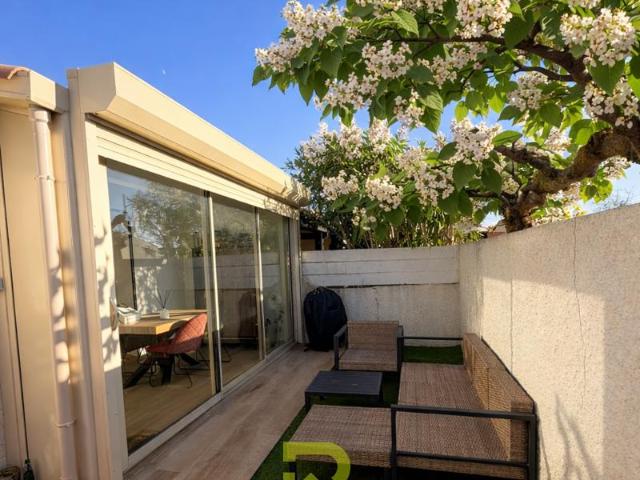 Le Cap d'Agde 700m mer villa T3 jardin & parking sans tr
