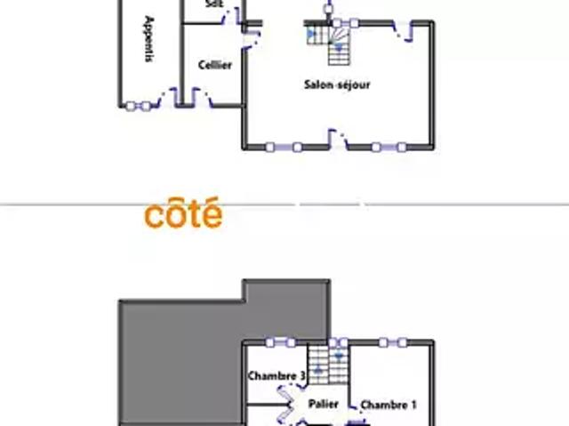 Le Drennec 29860 Location maison 5 pièces t5 au dernier étage