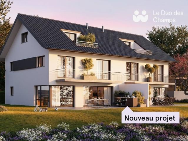 Le Duo des Champs – Geräumiges Reihenhaus mit 5,5 Zimmern, hell und funktional