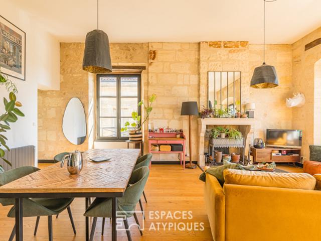 Le duplex de caractère avec vue sur les quais