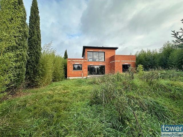 LE FAUGA à 10 mn de MURET,MAISON D'ARCHITECTE HORS D'EAU H