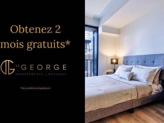 Le George Furnished studio Apartment for Rent