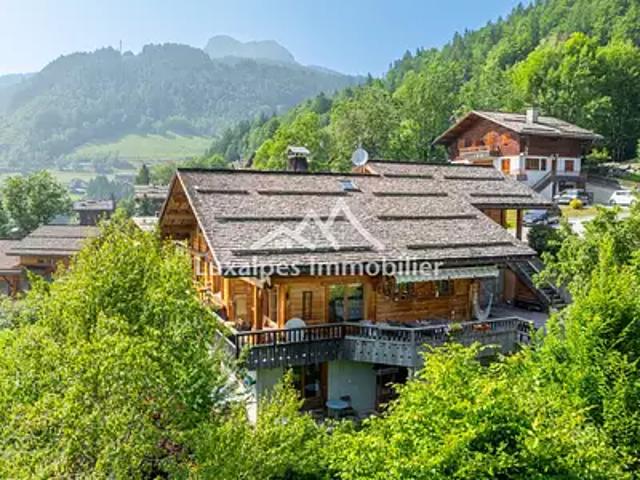 Le Grand Bornand 74450 Achat / Vente maison 11 pièces t11 terrasse garage