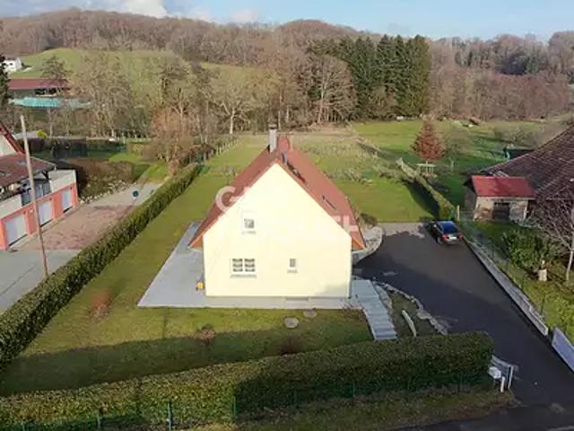 Le Haut Soultzbach 68780 Achat / Vente maison 5 pièces t5 au dernier étage terrasse