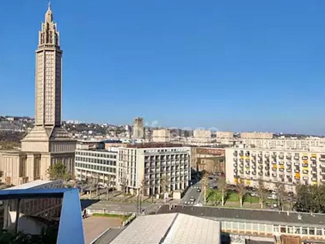 Le Havre 76600 Achat / Vente appartement 2 pièces t2 au dernier étage cave