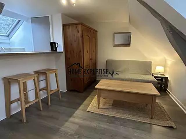 Le Havre 76600 Location appartement 1 pièce t1 au dernier étage