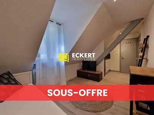 Le Hohwald 67140 Achat / Vente appartement 1 pièce t1 au dernier étage