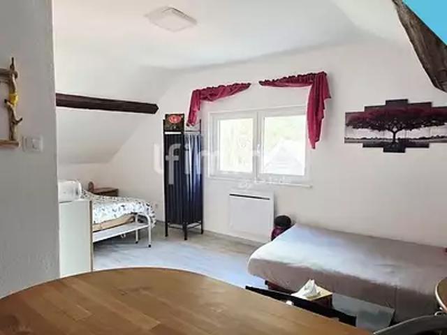 Le Hohwald 67140 Achat / Vente appartement 1 pièce t1 au dernier étage parking