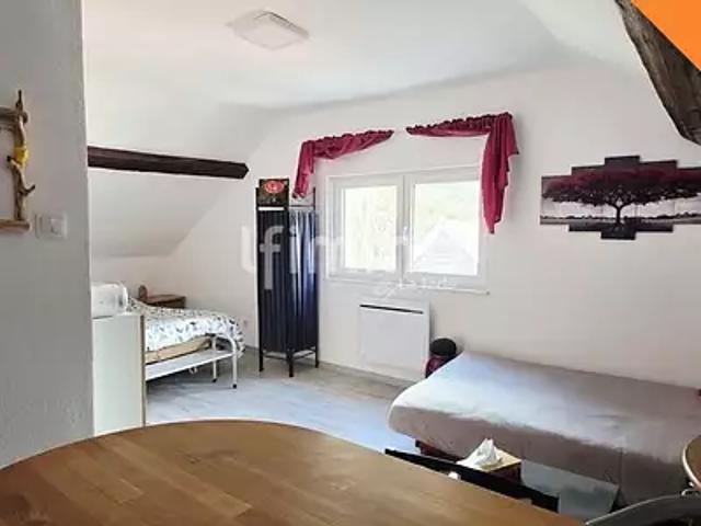 Le Hohwald 67140 Achat / Vente appartement 1 pièce t1 au dernier étage parking