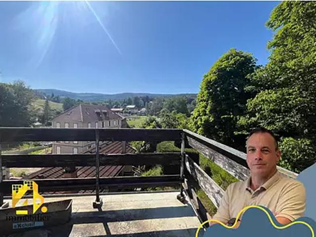 Le Hohwald 67140 Achat / Vente appartement 3 pièces t3 au dernier étage terrasse