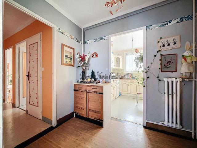 LE MANS 72, Appartement viager à vendre occupé 3 pièces 71m² balcon cave