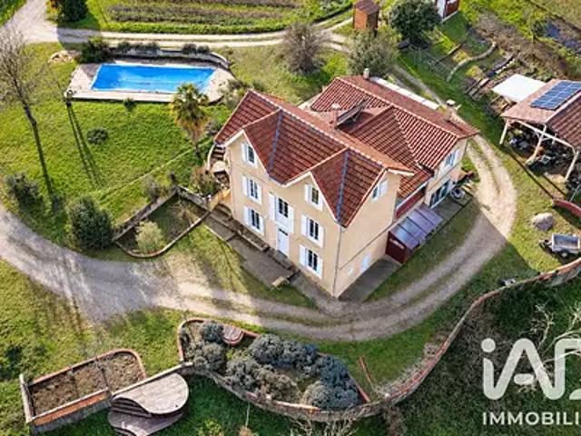 Le Mas d'Azil 09290 Achat / Vente maison 7 pièces t7 piscine terrasse