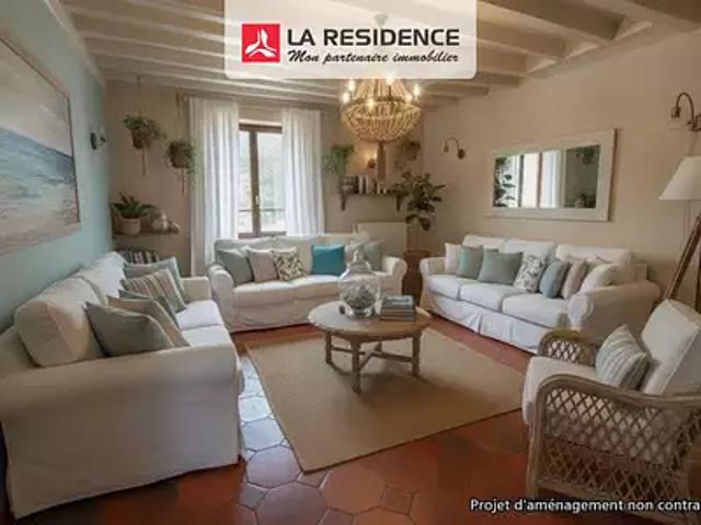 Le Mesnil Saint Denis 78320 Achat / Vente appartement 4 pièces t4 au dernier étage