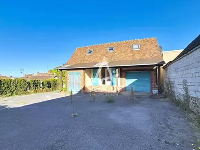 Le Mont Saint Adrien 60650 Achat / Vente maison 3 pièces t3 au dernier étage terrasse