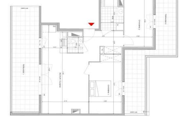 Le Perreux Appartement 3 pièces 67.50m2 avec DEUX TERRASSES EL