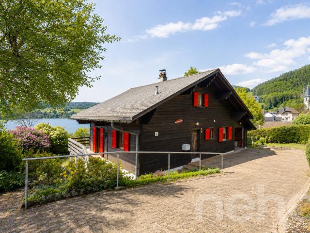 Le Pont: Hervorragendes freistehendes Chalet mit Blick auf den Lac de Joux