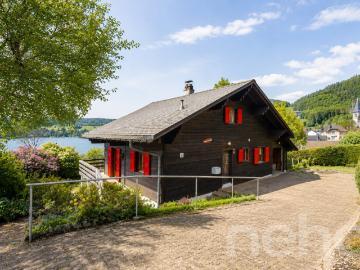 Le Pont: Hervorragendes freistehendes Chalet mit Blick auf den Lac de Joux