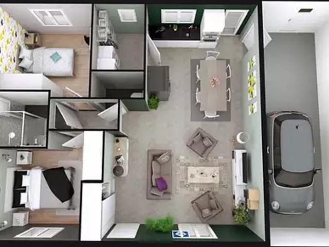 Le Poinçonnet 36330 Achat / Vente maison neuf 2 pièces t2
