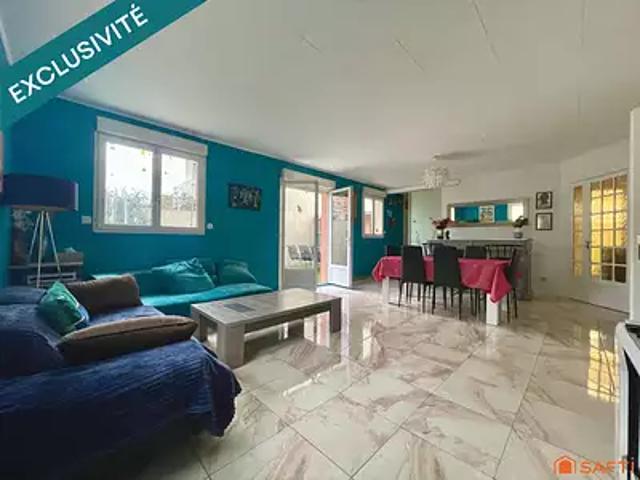 Le Plessis Bouchard 95130 Achat / Vente maison 6 pièces t6 terrasse balcon