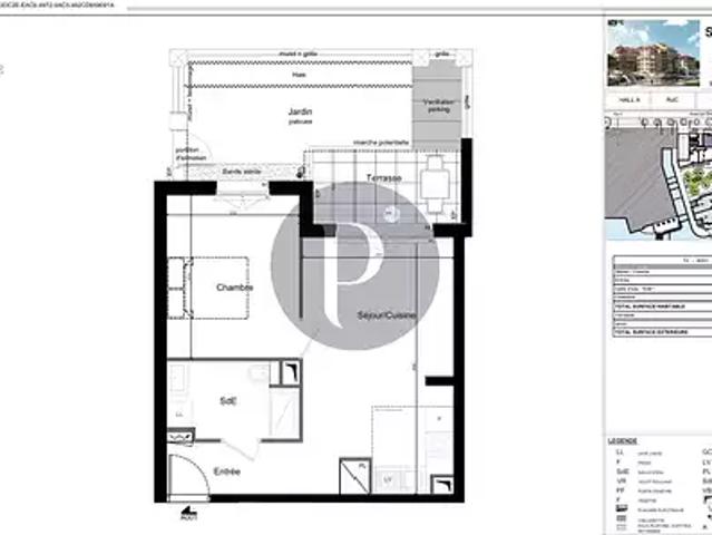 Le Plessis Robinson 92350 Achat / Vente appartement 2 pièces t2