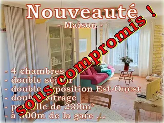 Le Raincy 93340 Achat / Vente maison 6 pièces t6 au dernier étage parking
