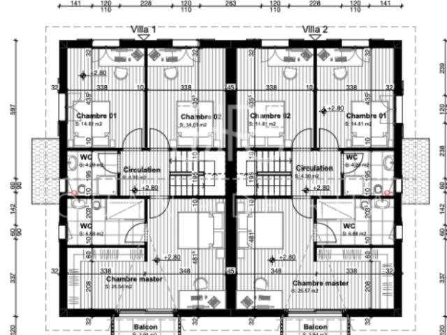 Le Sentier | Villa A auf Plan