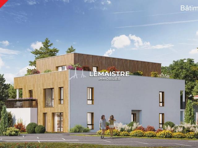 Appartement à vendre Le Mesnil Esnard Centre 79,80 m² 2 ch