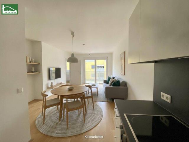 LEO 131 Neubau Wohnung mit 2 Zimmern und Balkon! Rasche Anbindung nach Floridsdorf und viel Grün in der Nähe!