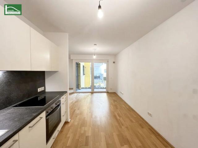 LEO 131 Hofseitige Neubau Wohnung mit Loggia! Rasche Anbindung nach Floridsdorf und viel Grün in der Nähe!