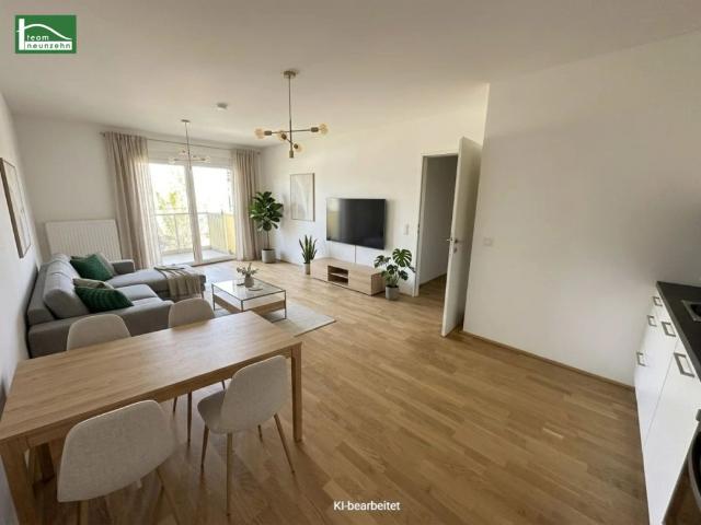 LEO 131 Zentral begehbare 3 Zimmer Wohnung mit Blick über den Sportplatz! Nur 4 Bus Stationen zum Bahnhof Floridsdorf und viel Grün in der Nähe!