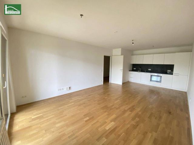 LEO 131 Zentral begehbare 3 Zimmer Wohnung mit Blick über den Sportplatz! Nur 4 Bus Stationen zum Bahnhof Floridsdorf und viel Grün in der Nähe!