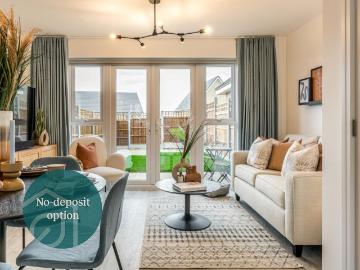 Leaf Living at Chesterwell, Mile End. 2 bed semi detached house to rent £1,635 pcm £377 pw