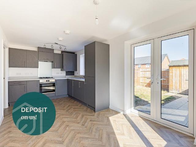 Leaf Living at Peters Village. 3 bed semi detached house to rent £2,015 pcm £465 pw