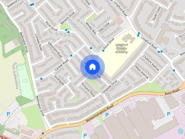 Leamington Close, Cannock, Staffordshire, WS11