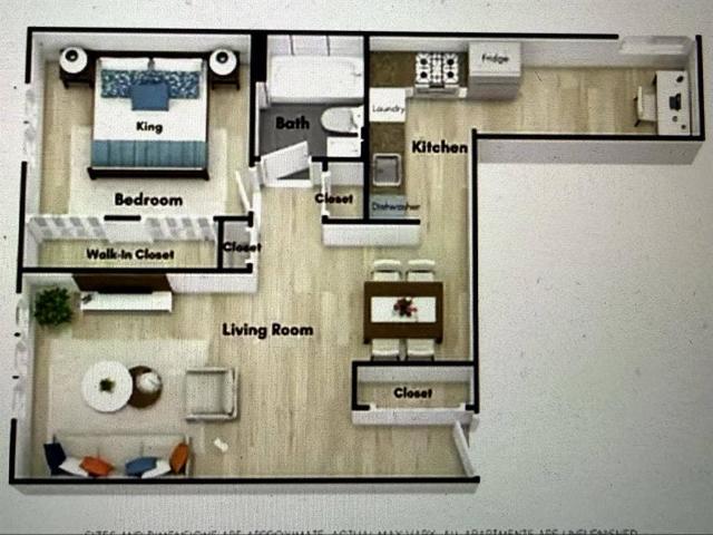 Lease takeover 1bd apt