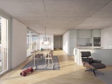 Etagenwohnung kaufen in Weyermattstrasse, Herzogenbuchsee - Balkon