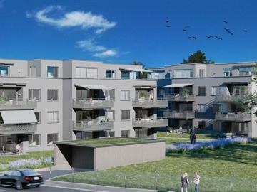 Etagenwohnung kaufen in Sportplatz - Balkon
