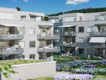 Etagenwohnung kaufen in Hinwil - Balkon