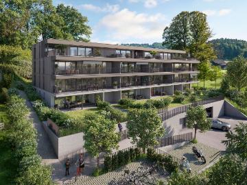 Pfaffnau, Kanton Luzern - Balkon, Terrasse