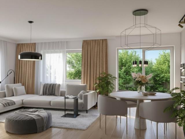 Leben drinnen & draußen“ Exklusive 4 Zimmer Gartenwohnung NES 101