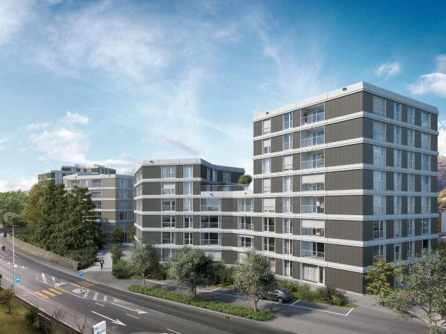 Leben im Grün mit allen Annehmlichkeiten der Moderne