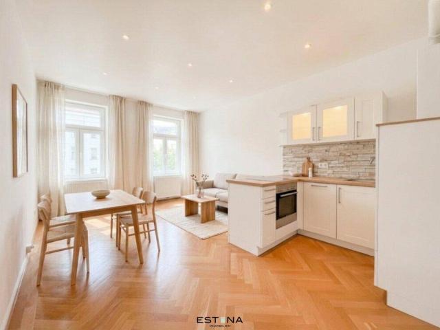 Lebendiges Grätzelfeeling zwischen WU, Augarten und Prater: Helle Wohnung nahe U2 Taborstraße