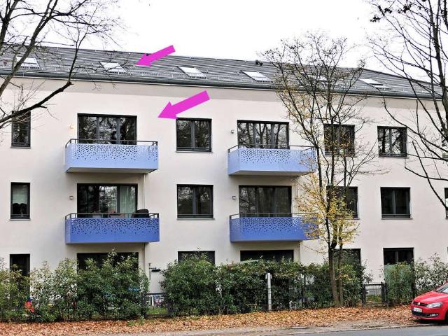 Lebenswerte Maisonette Wohnung mit großem Dach Atelier