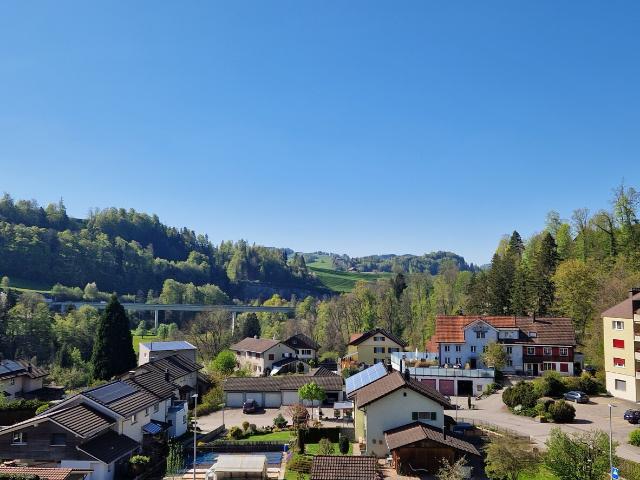 Lebensqualität auf einen Blick: Neubauwohnung mit Weitsicht ins Grüne