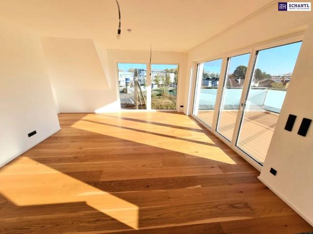 Lebensqualität pur im Dachgeschoss mit Terrasse und Garten! 4 Zimmer + Hochwertige Materialien + Viel Grün und Ruhe + Toller Blick! Ihr Rückzugsort mit WOW Effekt!