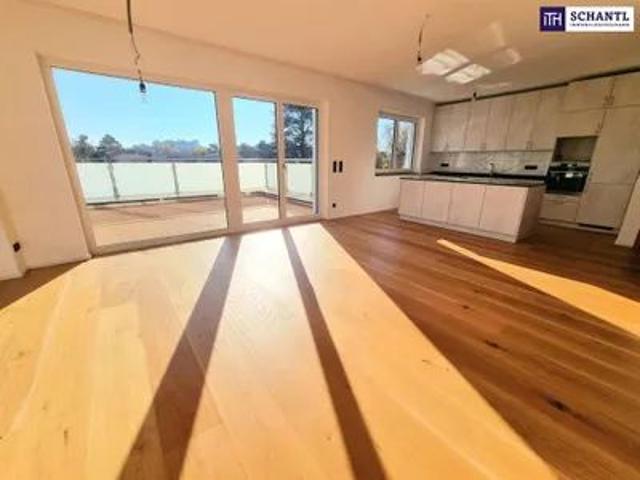 Lebensqualität pur im Dachgeschoss mit Terrasse und Garten! 4 Zimmer + Hochwertige Materialien + Viel Grün und Ruhe + Toller Blick! Ihr Rückzugsort mit WOW Effekt!