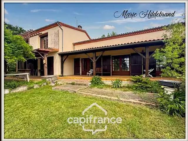 Lédat 47300 Achat / Vente maison 10 pièces t10 jardin cave
