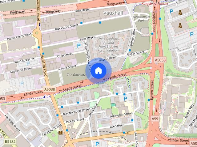 Leeds Street, Liverpool, Merseyside, L3