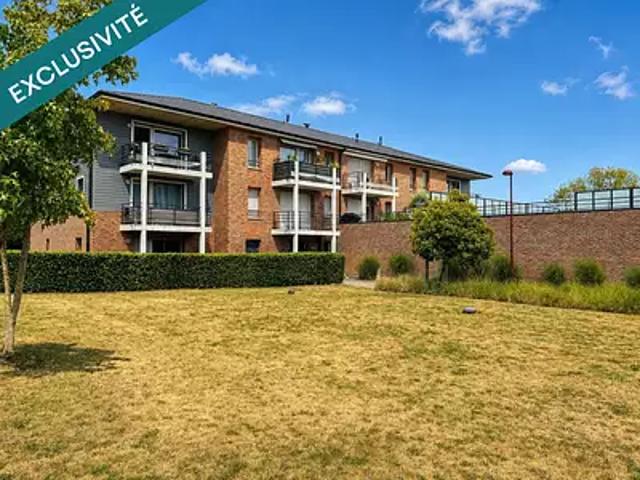 Leers 59115 Achat / Vente appartement 3 pièces t3 balcon parking