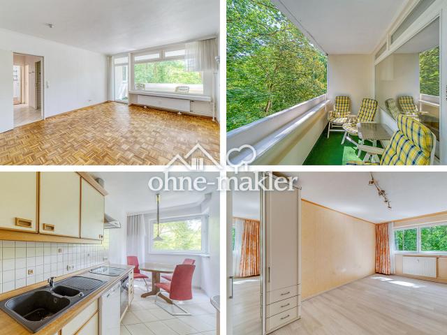 Leerstehende provisionsfreie moderne 2 Zimmer Eigentumswohnung Südseite mit Balkon in Berlin Westend